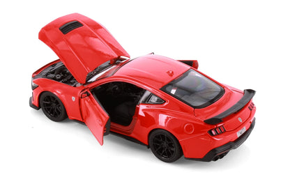 Maisto 2024 Ford Mustang Dark Horse Red - 1:24 Diecast Model Car - Wild Willy