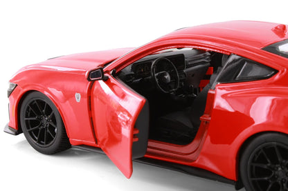 Maisto 2024 Ford Mustang Dark Horse Red - 1:24 Diecast Model Car - Wild Willy