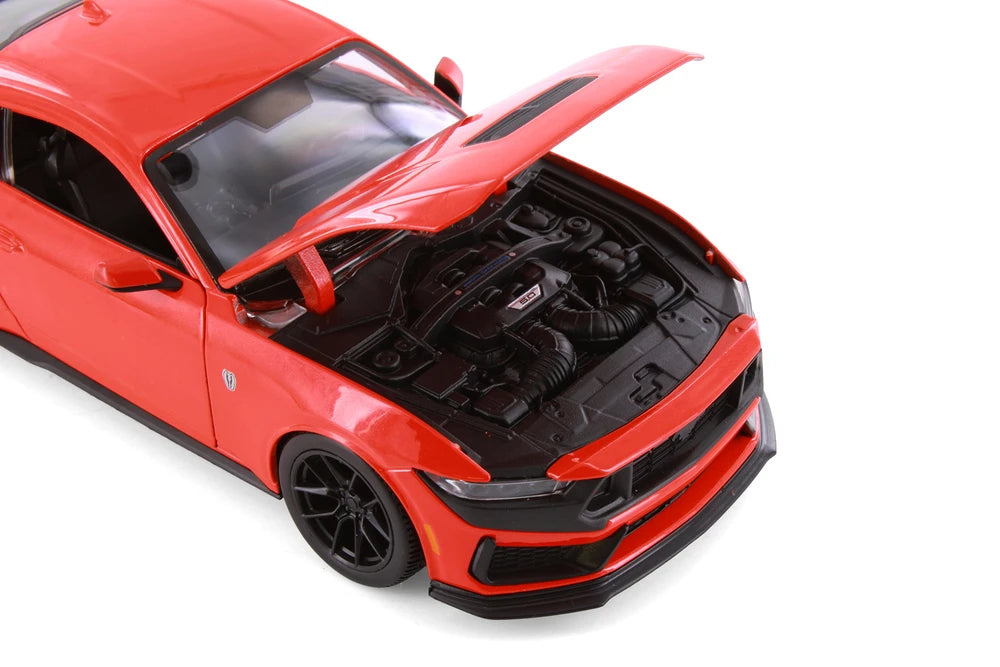 Maisto 2024 Ford Mustang Dark Horse Red - 1:24 Diecast Model Car - Wild Willy