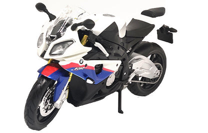 Maisto BMW S 1000RR Motorcycle - 1:12 Diecast Model - Wild Willy