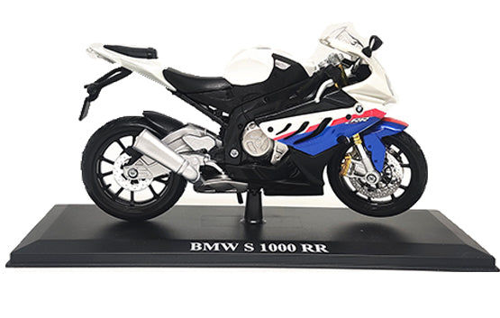 Maisto BMW S 1000RR Motorcycle - 1:12 Diecast Model - Wild Willy