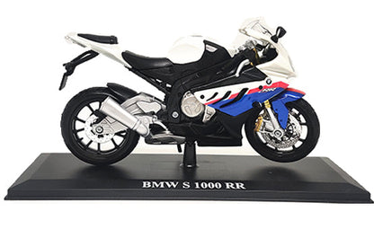 Maisto BMW S 1000RR Motorcycle - 1:12 Diecast Model - Wild Willy