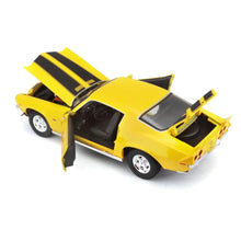 Maisto Chevrolet Camaro 1971 Yellow - 1:18 Diecast Model Car - Wild Willy