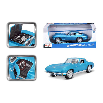 Maisto Chevrolet Corvette 1965 1:18 Scale Die-Cast Model - Wild Willy