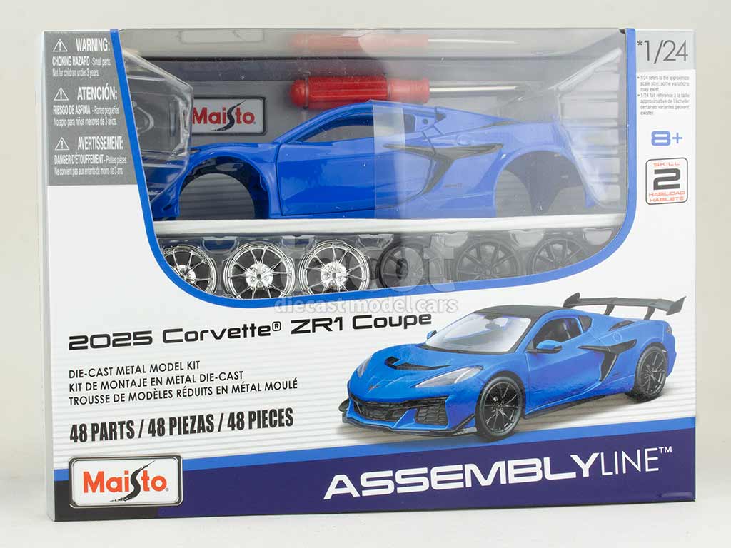 Maisto Corvette ZR1 Coupe - 1:24 Assembly Kit - Wild Willy