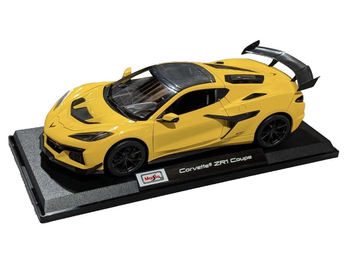 Maisto Corvette ZRT Coupe 1:18 Yellow - Wild Willy