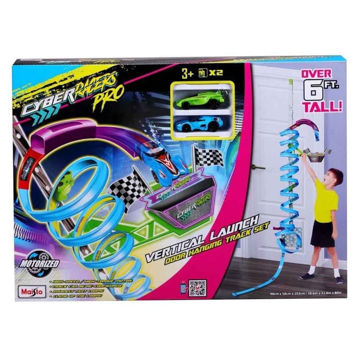 Maisto Cyber Racers Twin Cars Door hoop Track Set - Wild Willy
