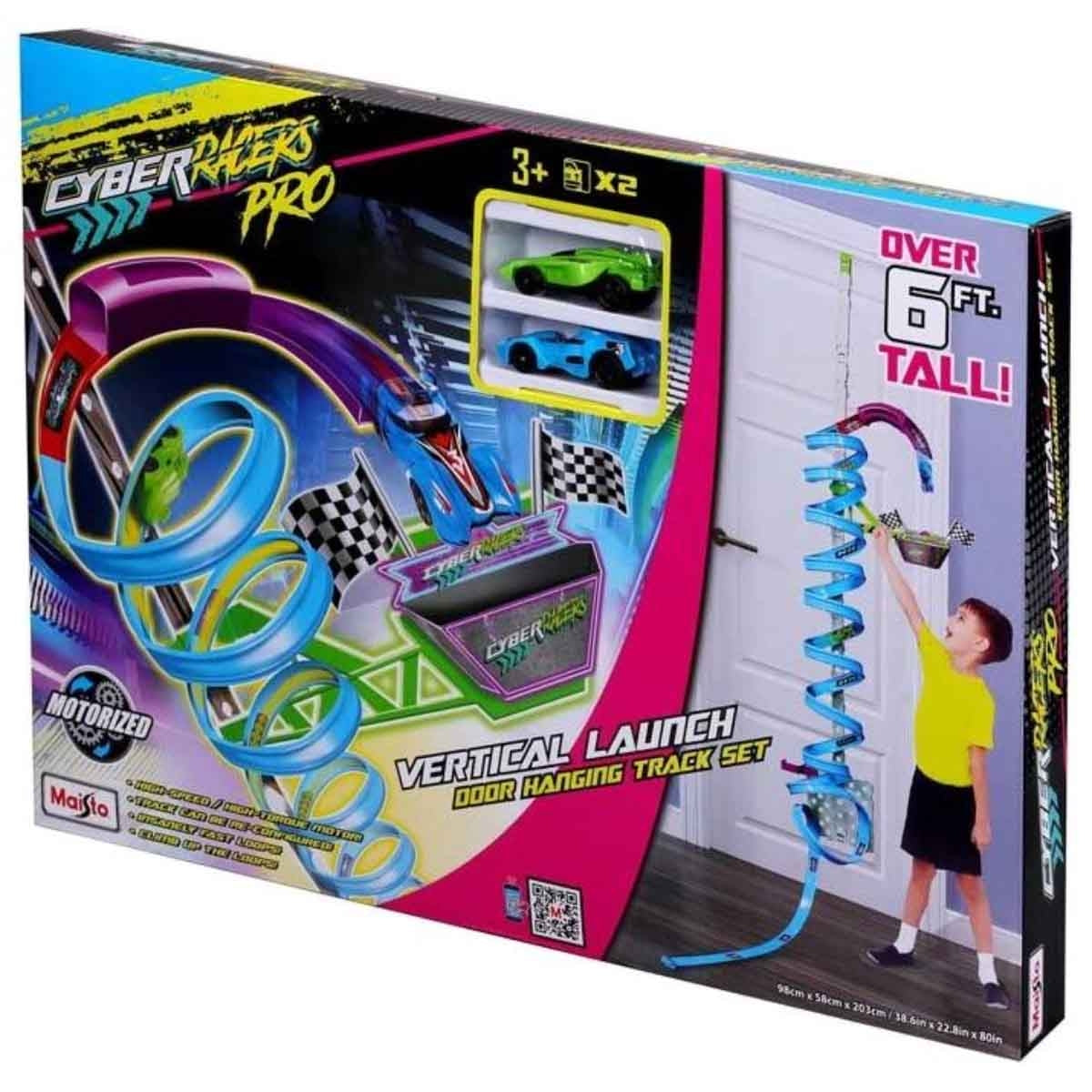 Maisto Cyber Racers Twin Cars Door hoop Track Set - Wild Willy
