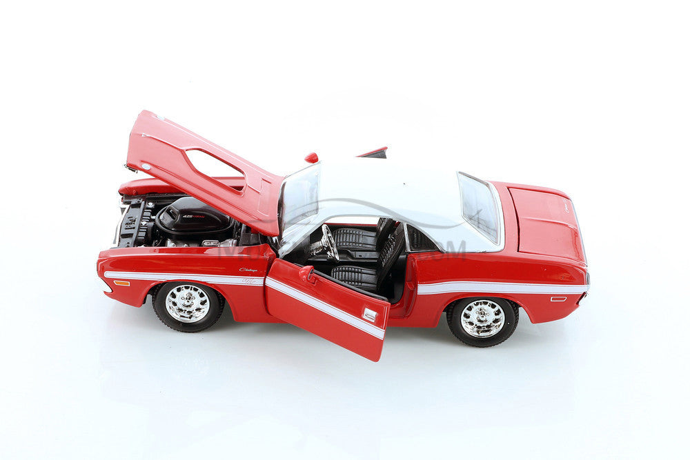 Maisto Dodge Challenger R/T 70 1:24 Red - Wild Willy