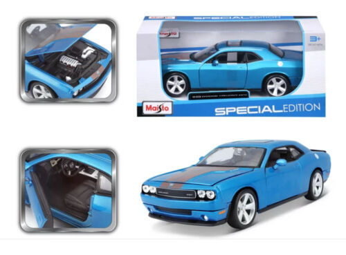 Maisto Dodge Challenger SRT 08 1:24 Blue