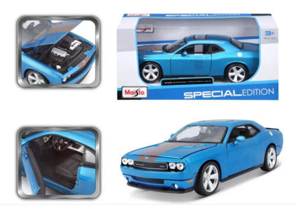 Maisto Dodge Challenger SRT 08 1:24 Blue