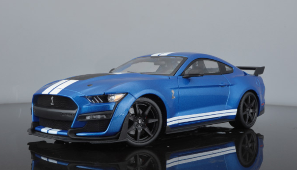 Maisto Ford Mustang Shelby GT500 2020 1:18 Blue - Wild Willy
