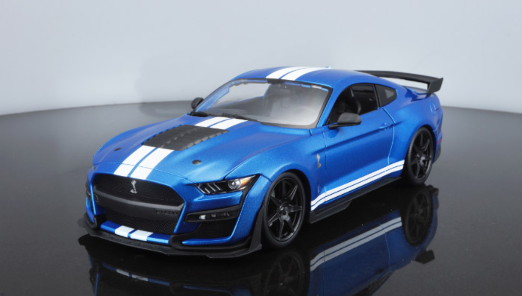 Maisto Ford Mustang Shelby GT500 2020 1:18 Blue - Wild Willy