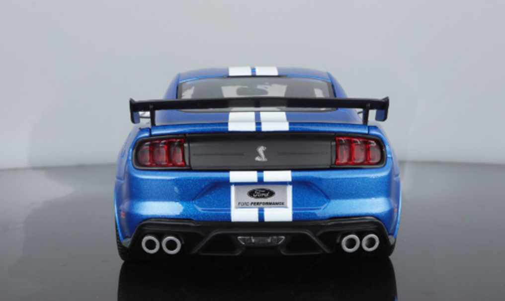 Maisto Ford Mustang Shelby GT500 2020 1:18 Blue - Wild Willy
