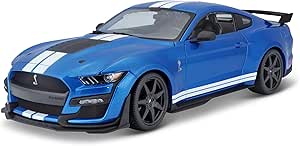 Maisto Ford Mustang Shelby GT500 2020 1:18 Blue - Wild Willy