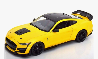 Maisto Ford Mustang Shelby 2020 1:18 Yellow - Wild Willy