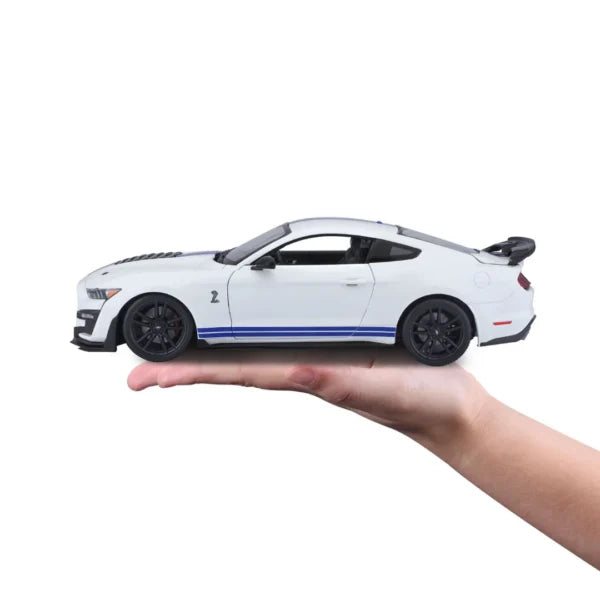 Maisto Ford Mustang Shelby 2020 Blue White 1:18 Die-Cast Vehicle - Wild Willy
