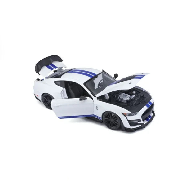 Maisto Ford Mustang Shelby 2020 Blue White 1:18 Die-Cast Vehicle - Wild Willy