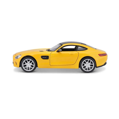Maisto Mercedes-AMG GT 1:24 Diecast Scale Model - Yellow