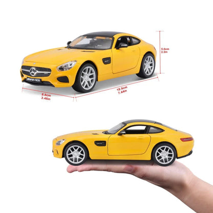 Maisto Mercedes-AMG GT 1:24 Diecast Scale Model - Yellow