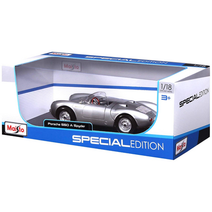 Maisto Porsche 550 A Spyder 1:18 Diecas Model Car - Wild Willy