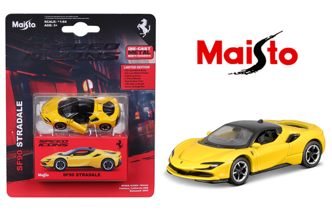Maisto Speed Icon 1:64 Premium Diecast Assorted Models - Wild Willy