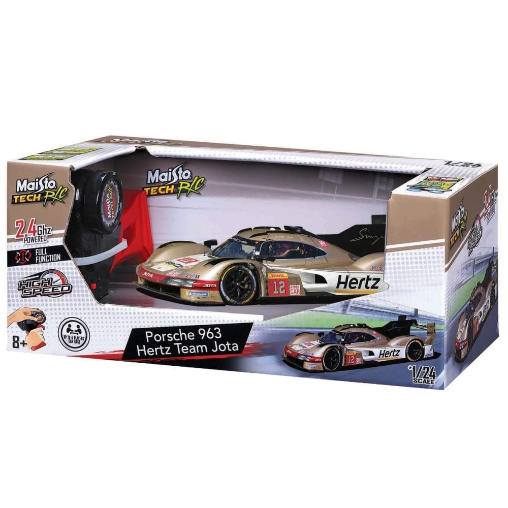 Maisto Tech Porsche 963 Hertz Team Jota 2024 - Wild Willy