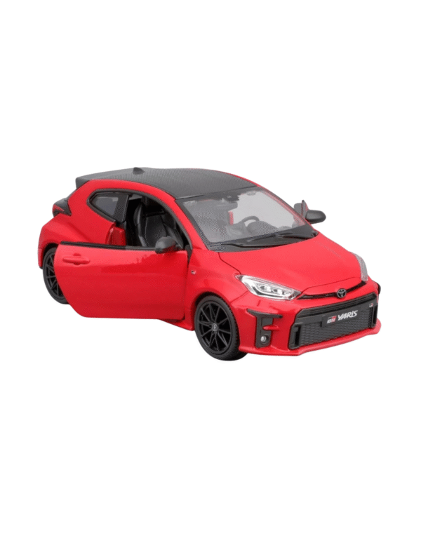 Maisto Toyota GR Yaris Red - 1:24 Diecast Model Car - Wild Willy