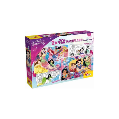 Maxi Floor Disney Princess Puzzle  2x24 pcs 50x35 cm - Wild Willy