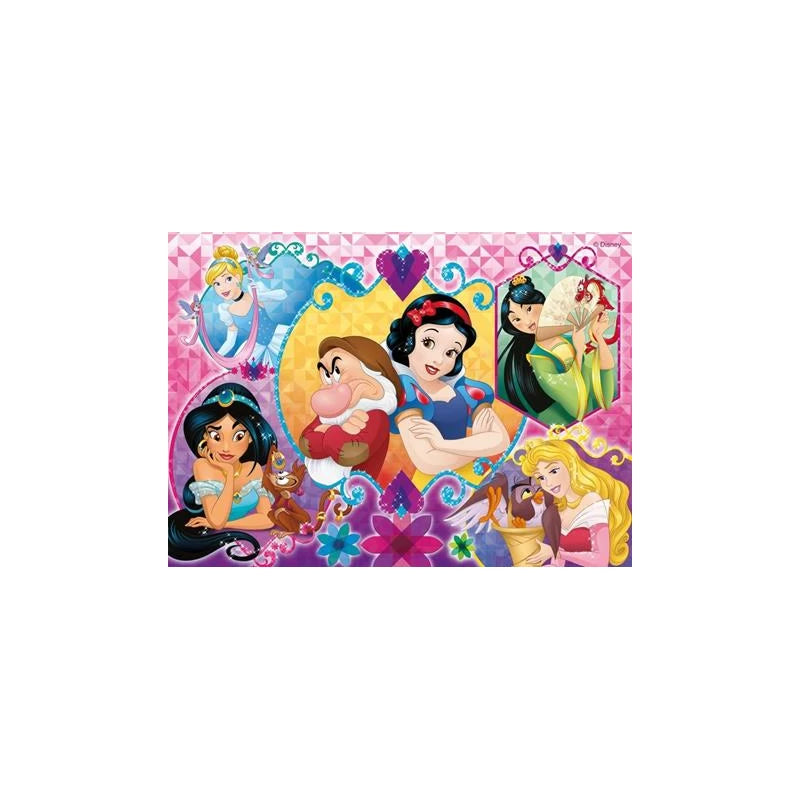Maxi Floor Disney Princess Puzzle  2x24 pcs 50x35 cm - Wild Willy