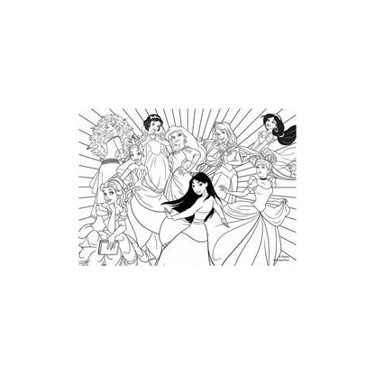 Maxi Floor Disney Princess Puzzle  2x24 pcs 50x35 cm - Wild Willy