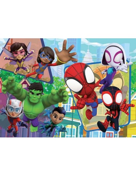 Maxi Floor Disney Spidey Amazing Friends  Puzzle 24 pcs 70x50 cm - Wild Willy