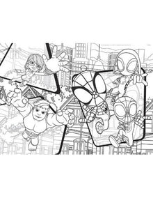 Maxi Floor Disney Spidey Amazing Friends  Puzzle 24 pcs 70x50 cm - Wild Willy