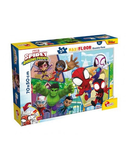 Maxi Floor Disney Spidey Amazing Friends  Puzzle 24 pcs 70x50 cm - Wild Willy
