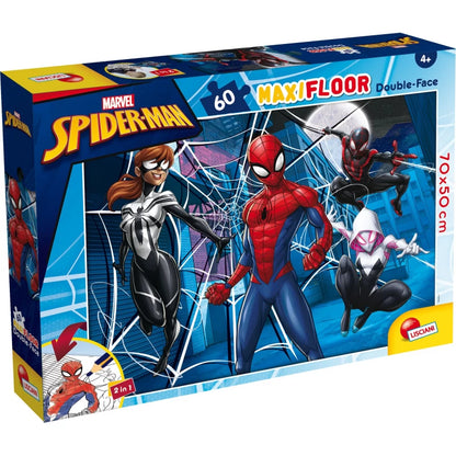 Maxi Floor Marvel Spider-Man 60 pcs 70x50 cm Puzzle - Wild Willy