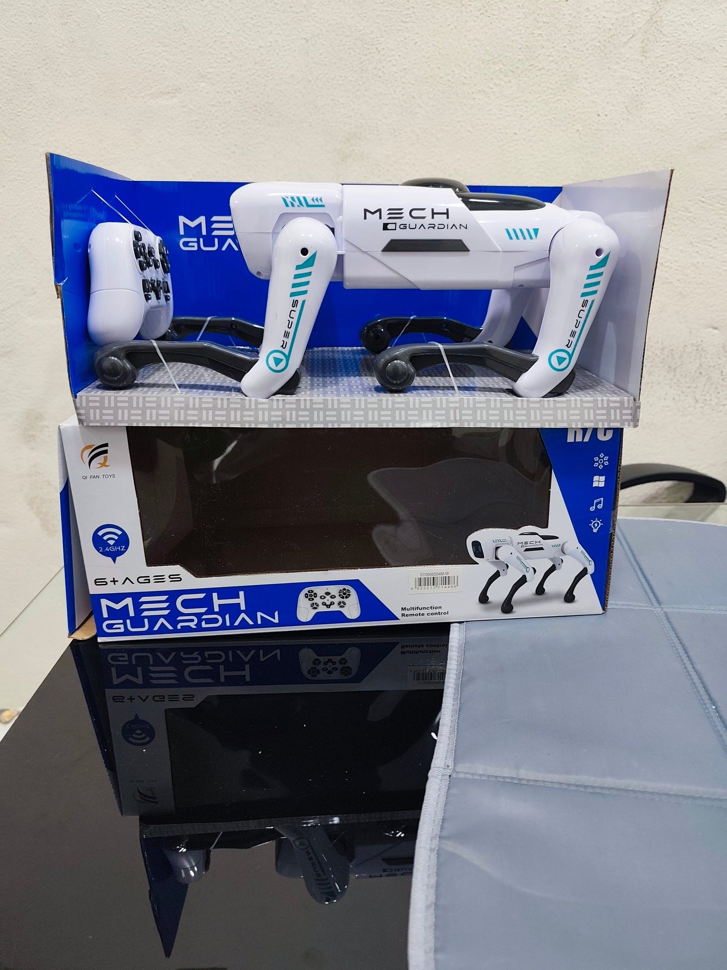 Mech Guardian Remote Control Robot Dog – AI, Voice & Dance