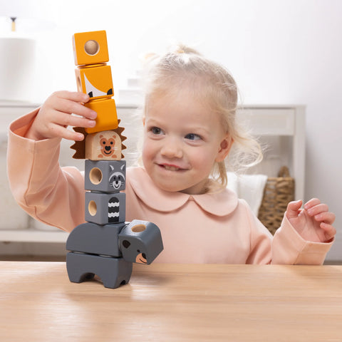 Melissa & Doug Blockables Woodland Friends Playset