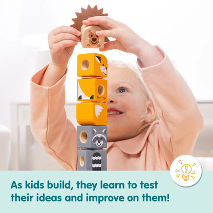 Melissa & Doug Blockables Woodland Friends Playset