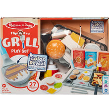 Melissa & Doug Flip & Fry Grill Play Set Color Reveal