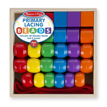 Melissa & Doug Primary Lacing Beads