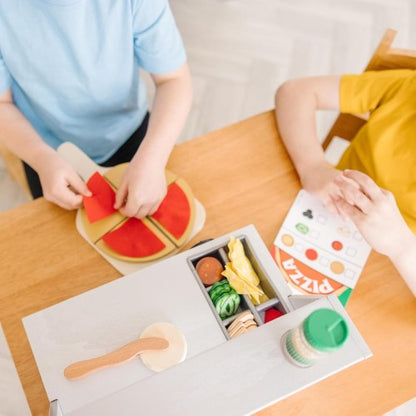 Melissa & Doug Top & Bake Pizza Counter Play Set