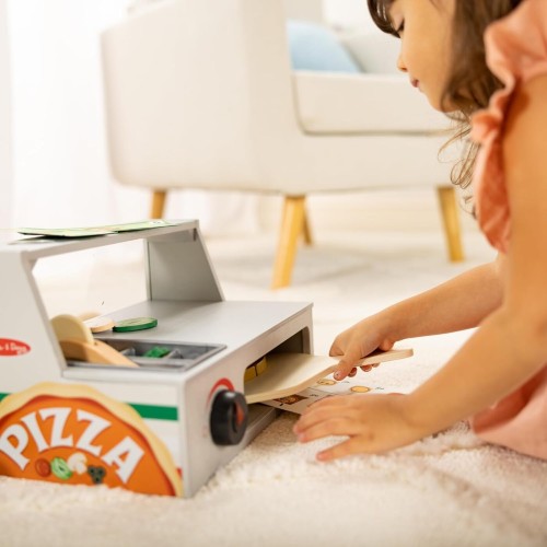 Melissa & Doug Top & Bake Pizza Counter Play Set