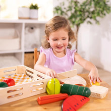Melissa & Doug Wooden Cutting Food Play Set - Wild Willy