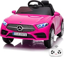 Mercedes Pink 12V Ride On Car - Wild Willy