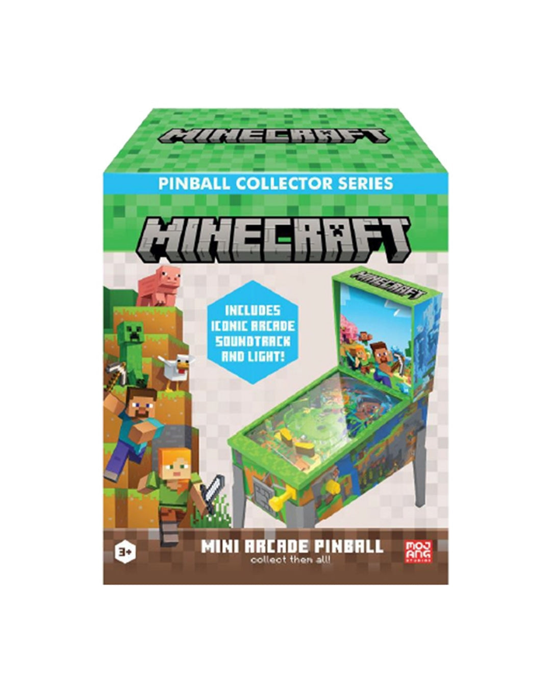 Minecraft Mini Arcade Pinball Machine - Wild Willy