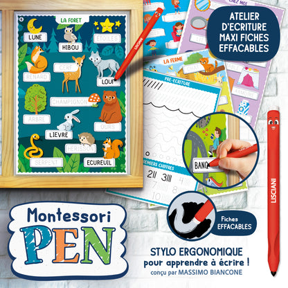Lisciani Montessori Pen Super École