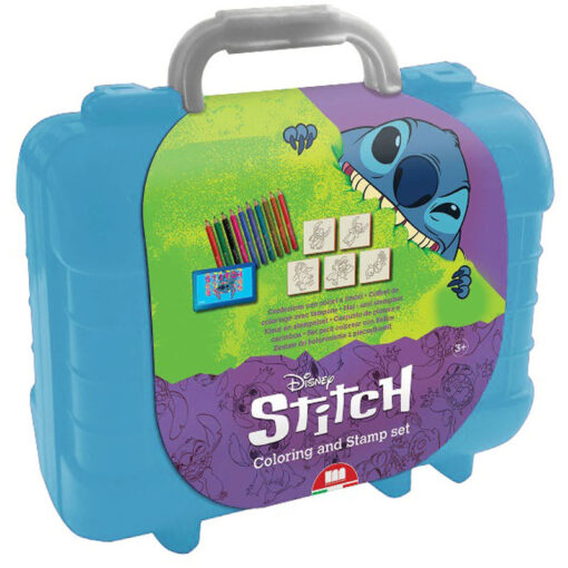 Multiprint Stitch Colouring And Stamp Travel Set