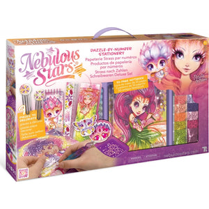 Nebulous Stars Dazzle By Number Stationery Set