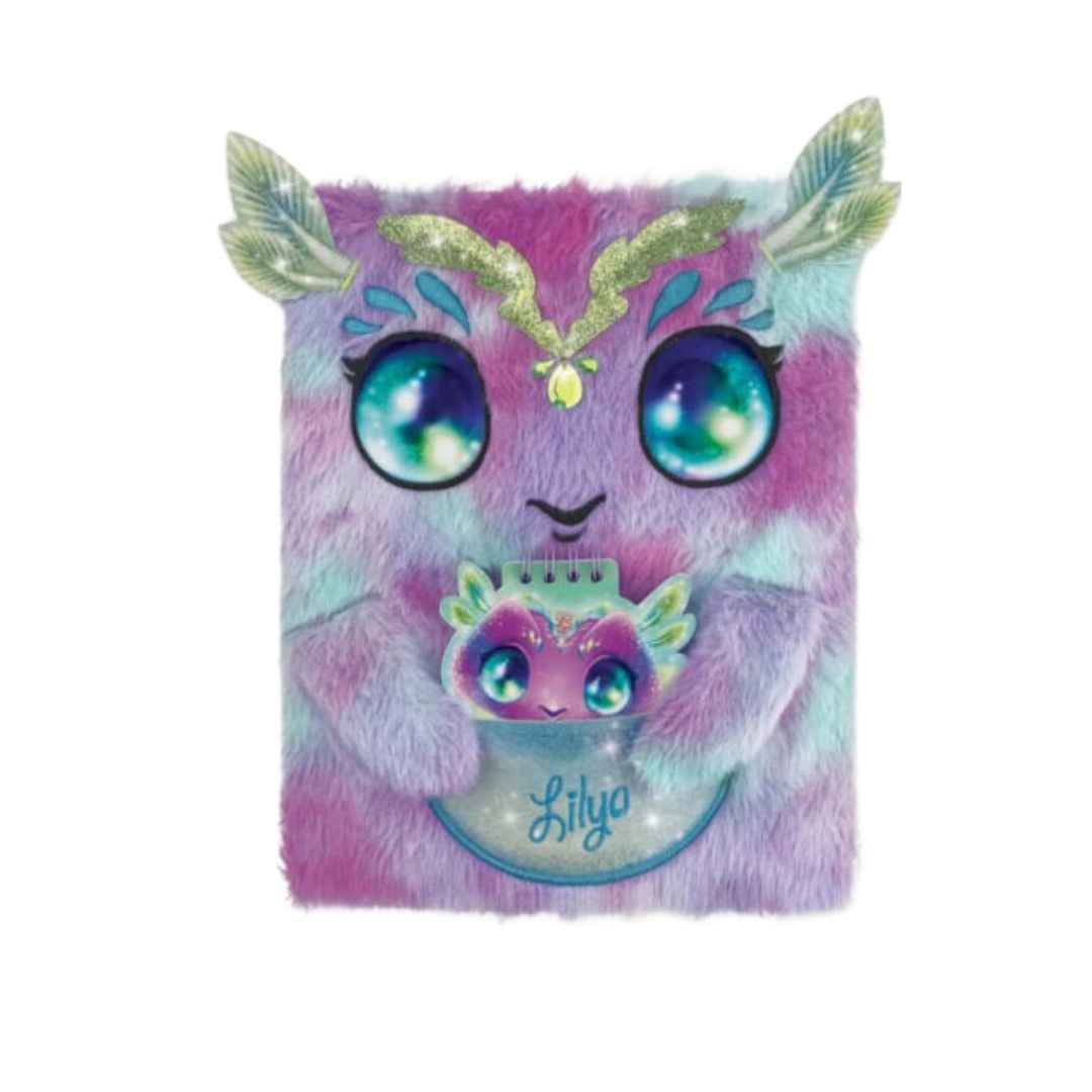 Nebulous Stars Fuzzy Large Notebook - Lilya
