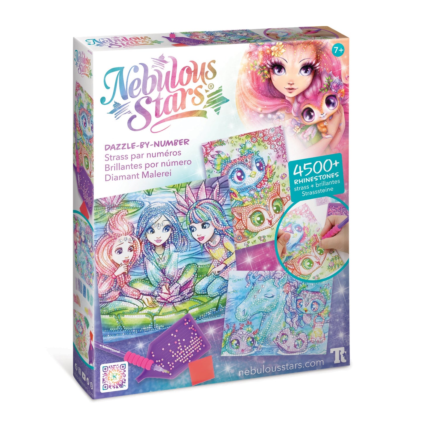 Nebulous Stars Dazzle With 4500+ Rhinestones